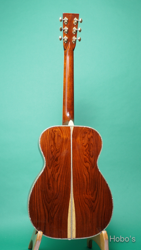 MARTIN OO-45 CTM "Italian Alpine/Guatemalan Rosewoood" BACK