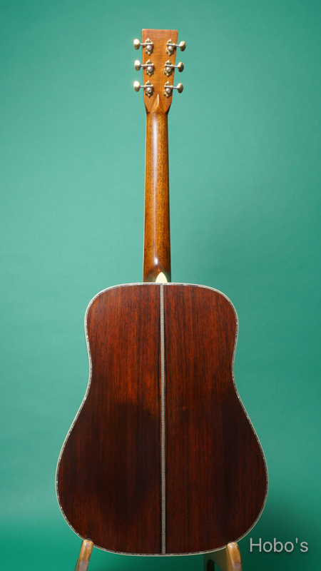 MARTIN D-45 1937 CTM "Brazilian Rosewood" BACK