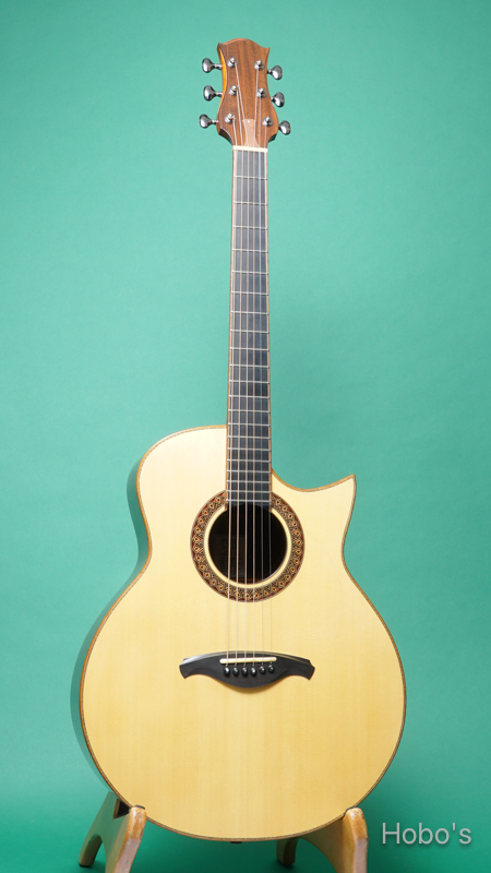 FUJII GUITARS (藤井 圭介) Model SJ Cutaway "German Spruce / Indian Rosewood"